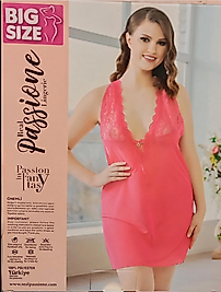 BÜYÜK BEDEN FANTEZİ GECELİK 5326