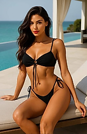 Black Eclipse Bikini Takımı